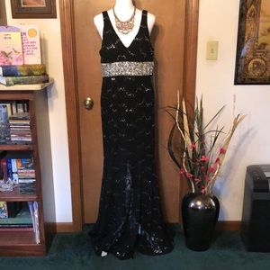 Black Lace Gown by My Michelle